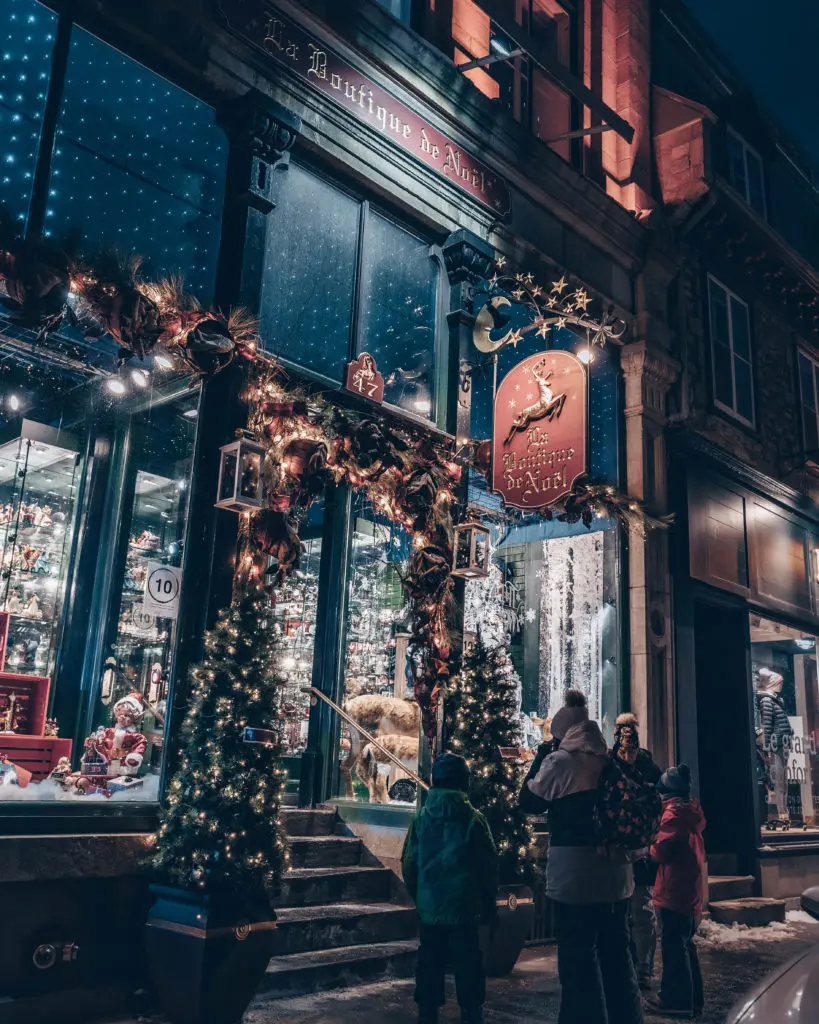 La Boutique de Noël de Québec: décorations et boules de noël 12 mois par année dans la ville de Québec, QC