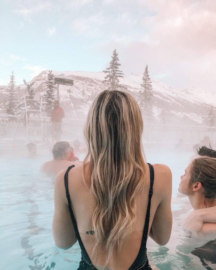 Upper-Hot Springs-Sources termales-banff-alberta-canada-rocheuses