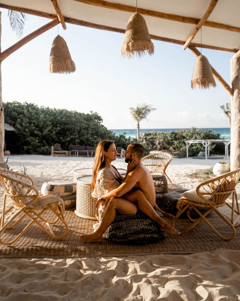 Vacances en couple dans l'hôtel de luxe Palmaia au Mexique